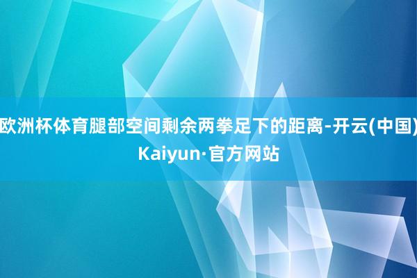 欧洲杯体育腿部空间剩余两拳足下的距离-开云(中国)Kaiyun·官方网站